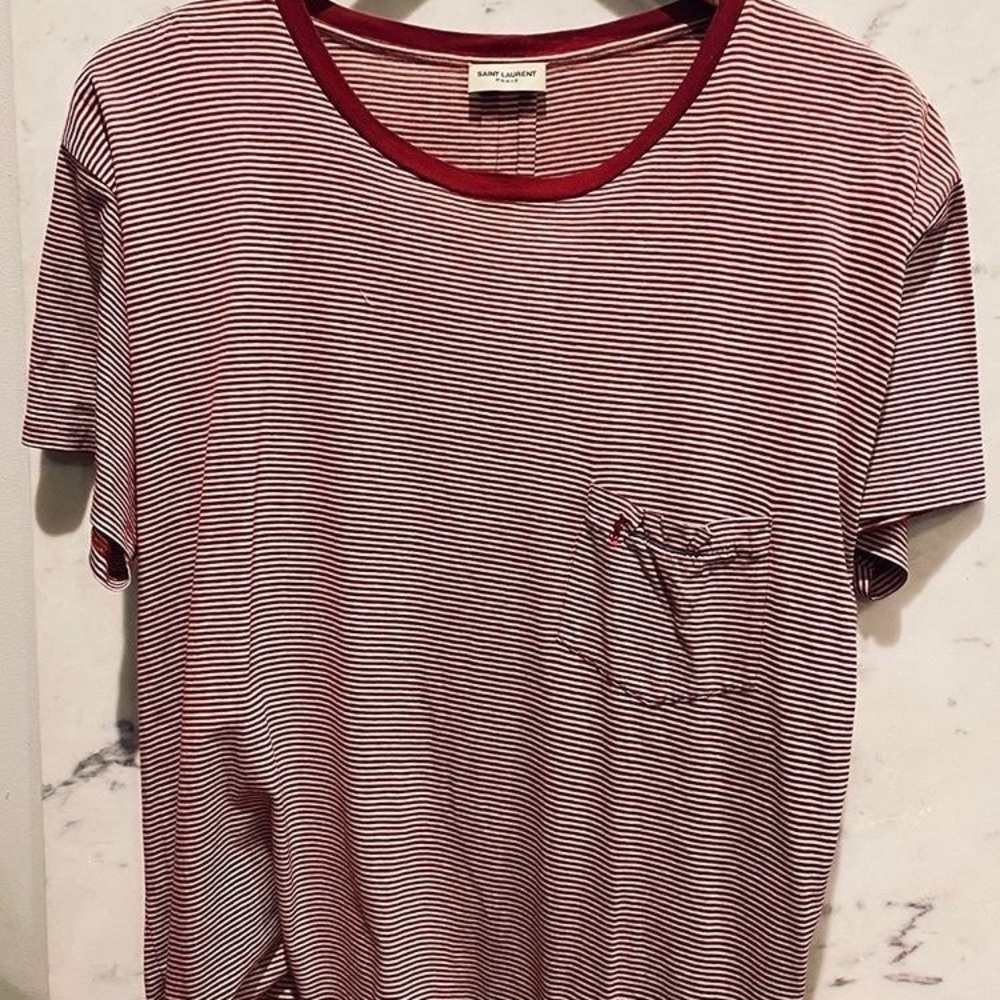 Striped Pocket T-shirt